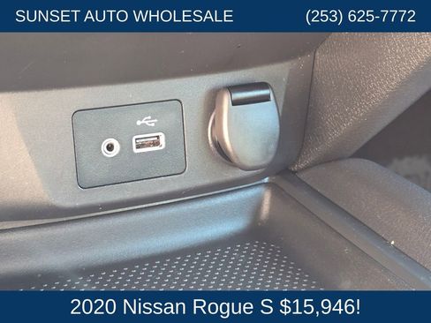 Used 2020 Nissan Rogue S AWD/4WD image 35