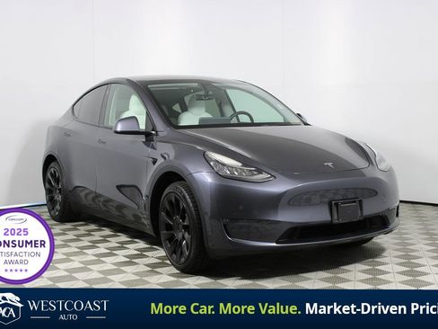 Used 2021 Tesla Model Y Long Range AWD/4WD image 1