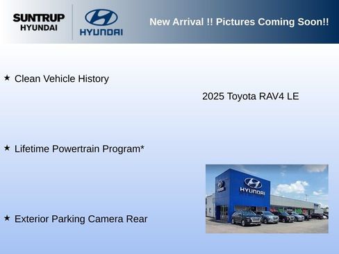 Used 2025 Toyota RAV4 LE AWD/4WD image 2