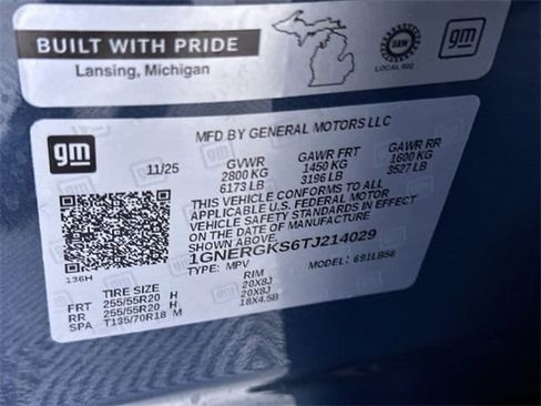 New 2026 Chevrolet Traverse LT w/ Midnight/Sport Edition image 34