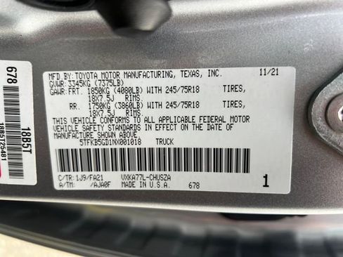 Used 2022 Toyota Tundra SR image 17