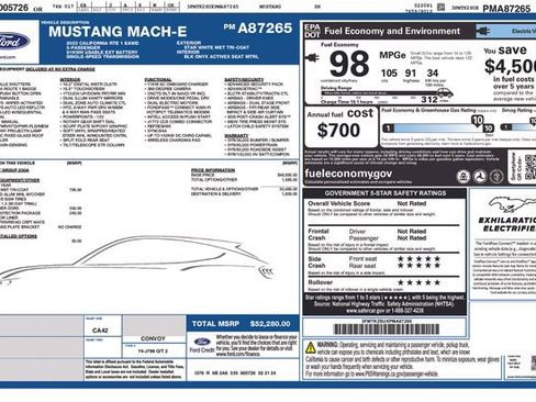 Used 2023 Ford Mustang Mach-E California Route 1 image 37