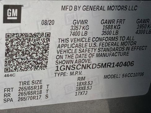 Used 2021 Chevrolet Tahoe LT image 30