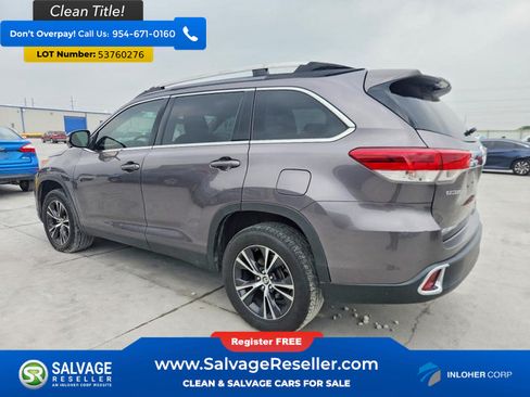 Used 2019 Toyota Highlander LE FWD image 3