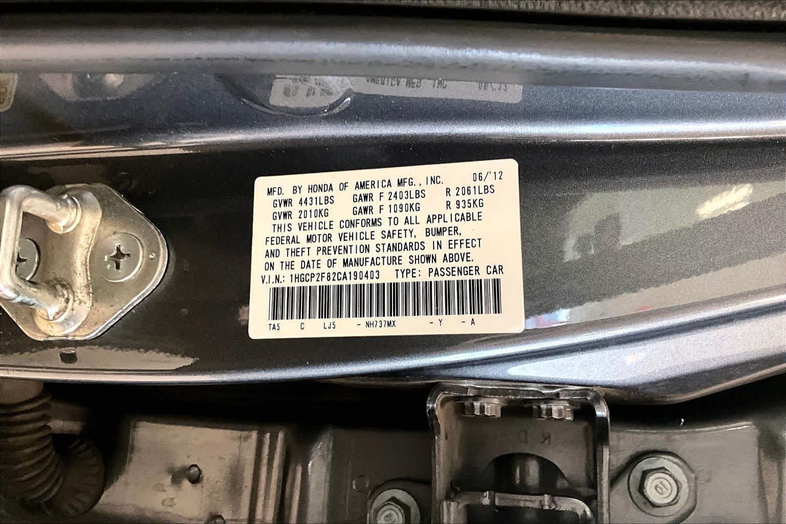 Used 2012 Honda Accord EX-L image 29