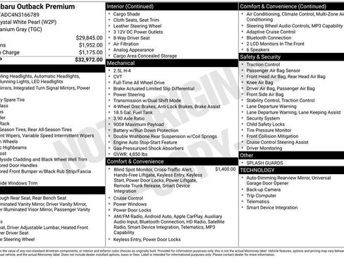 Used 2022 Subaru Outback Premium AWD/4WD image 6