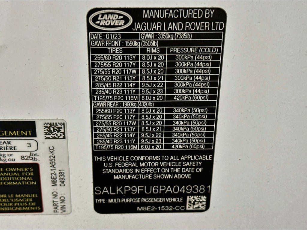 Used 2023 Land Rover Range Rover SE AWD/4WD image 35