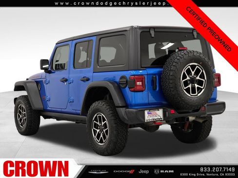 Certified 2025 Jeep Wrangler Unlimited Rubicon AWD/4WD image 5