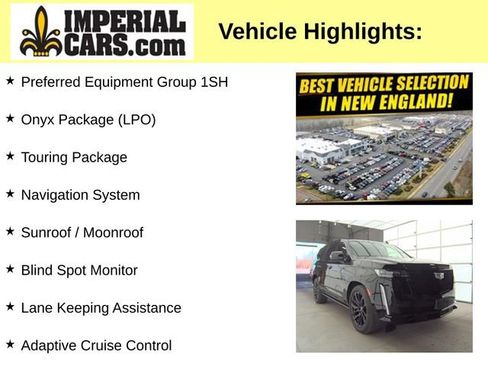 Used 2023 Cadillac Escalade Sport Platinum w/ LPO, ONYX Package image 3