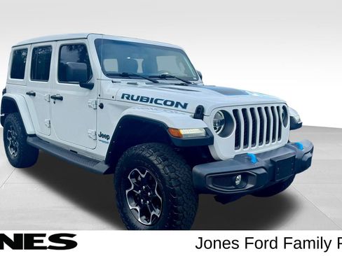 Used 2022 Jeep Wrangler Unlimited Rubicon 4xe w/ Cold Weather Group image 1
