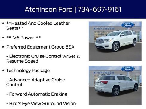 Used 2019 GMC Acadia Denali w/ Technology Package image 8