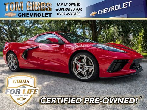 Used 2024 Chevrolet Corvette Stingray Preferred Conv w/ Z51 Performance Package RWD image 1