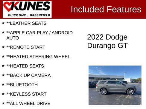 Used 2022 Dodge Durango GT image 2