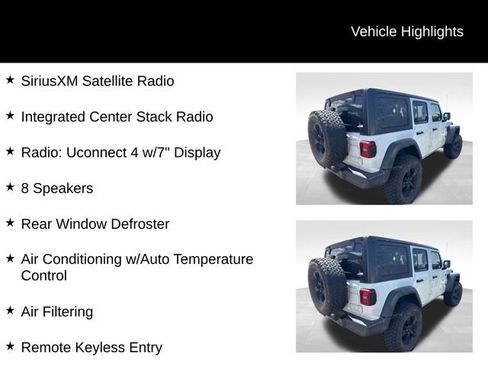 Used 2021 Jeep Wrangler Unlimited Sport AWD/4WD image 7