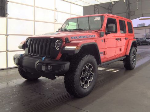 Used 2021 Jeep Wrangler Unlimited Rubicon 4xe w/ Cold Weather Group AWD/4WD image 1