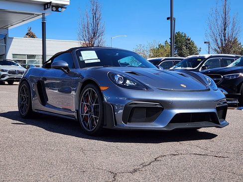 Used 2025 Porsche 718 Boxster Spyder RS w/ Accent Package Logos RWD image 3