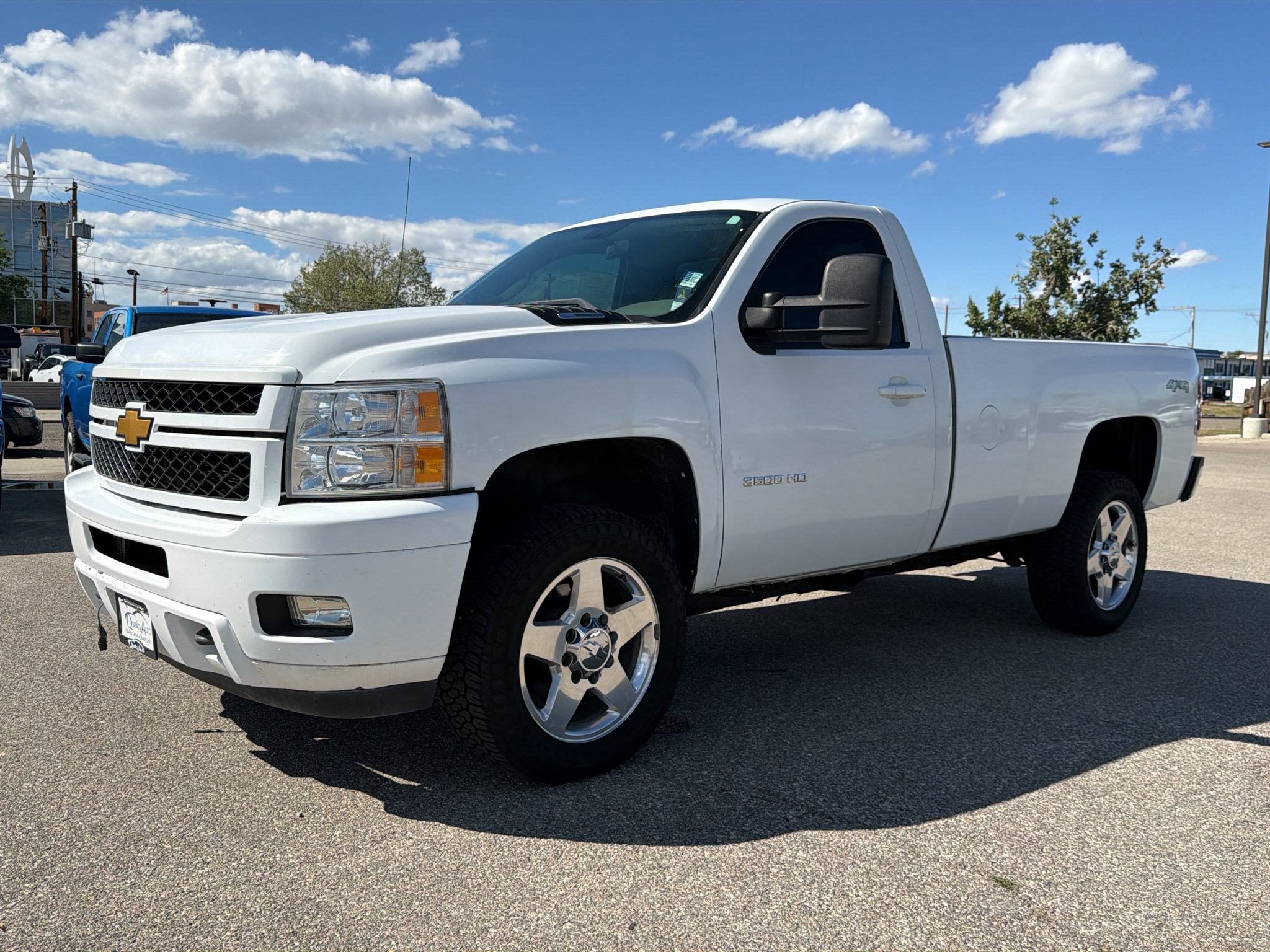 Used 2013 Chevrolet Silverado 3500 W/T w/ Snow Plow Prep Package AWD/4WD image 3