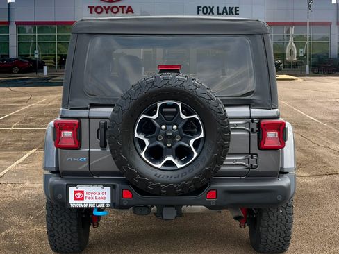 Used 2023 Jeep Wrangler Unlimited Rubicon 4xe w/ Steel Bumper Group AWD/4WD image 4