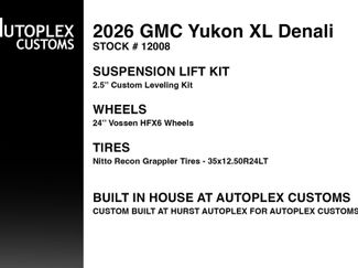 Used 2026 GMC Yukon XL Denali w/ Sun & Power Step Package AWD/4WD video 2