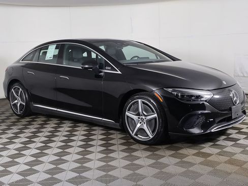 Used 2023 Mercedes-Benz EQE 500 4MATIC Sedan w/ Exclusive Trim Package image 2