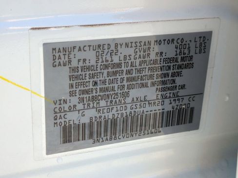 Certified 2022 Nissan Sentra SV image 28