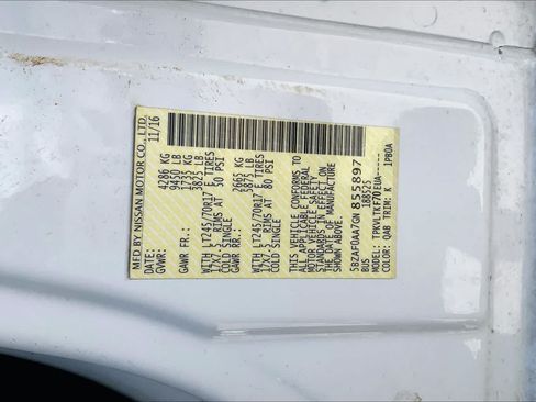 Used 2016 Nissan NV 3500 SV RWD image 20