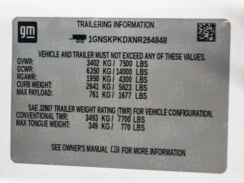 Used 2022 Chevrolet Tahoe Z71 w/ Luxury Package image 23