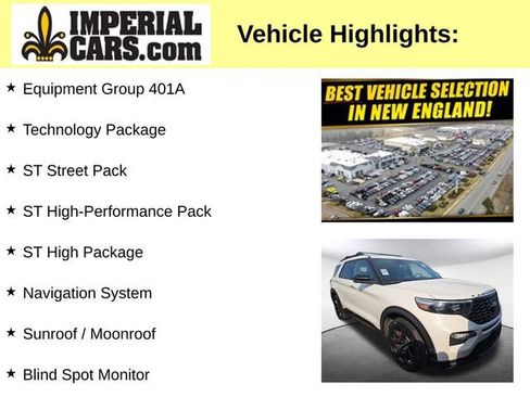 Used 2024 Ford Explorer ST w/ Equipment Group 401A AWD/4WD image 3