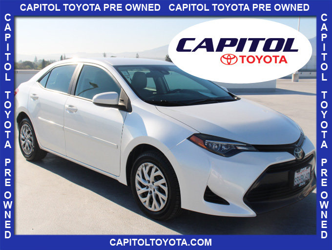 Used 2017 Toyota Corolla LE w/ Carpet Mat Package (TMS) FWD image 1