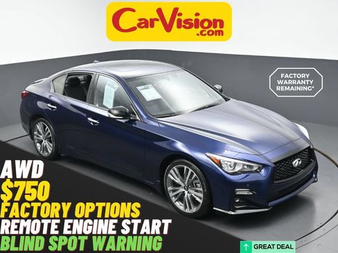 Used 2023 INFINITI Q50 Sensory AWD/4WD image 1