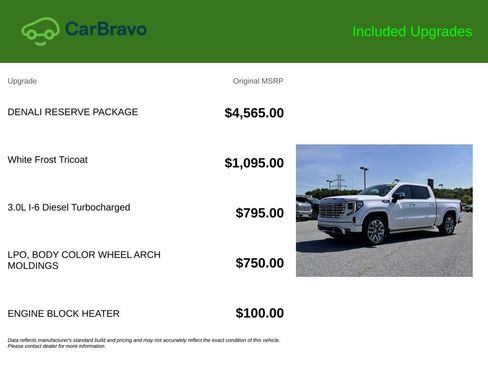 Certified 2024 GMC Sierra 1500 Denali w/ Denali Reserve Package AWD/4WD image 9