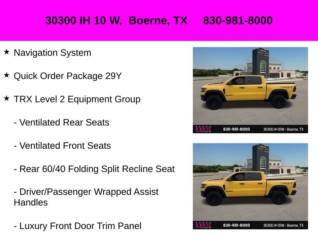 Used 2023 RAM 1500 TRX w/ TRX Level 2 Equipment Group AWD/4WD image 10
