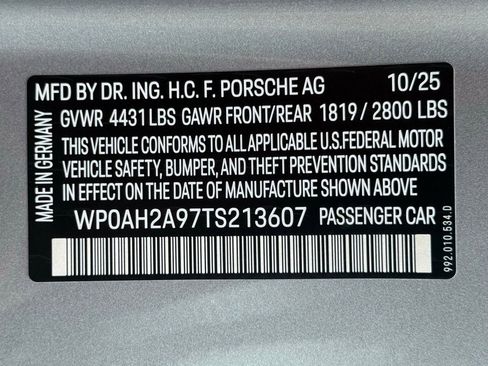 New 2026 Porsche 911 Carrera 4S AWD/4WD image 35