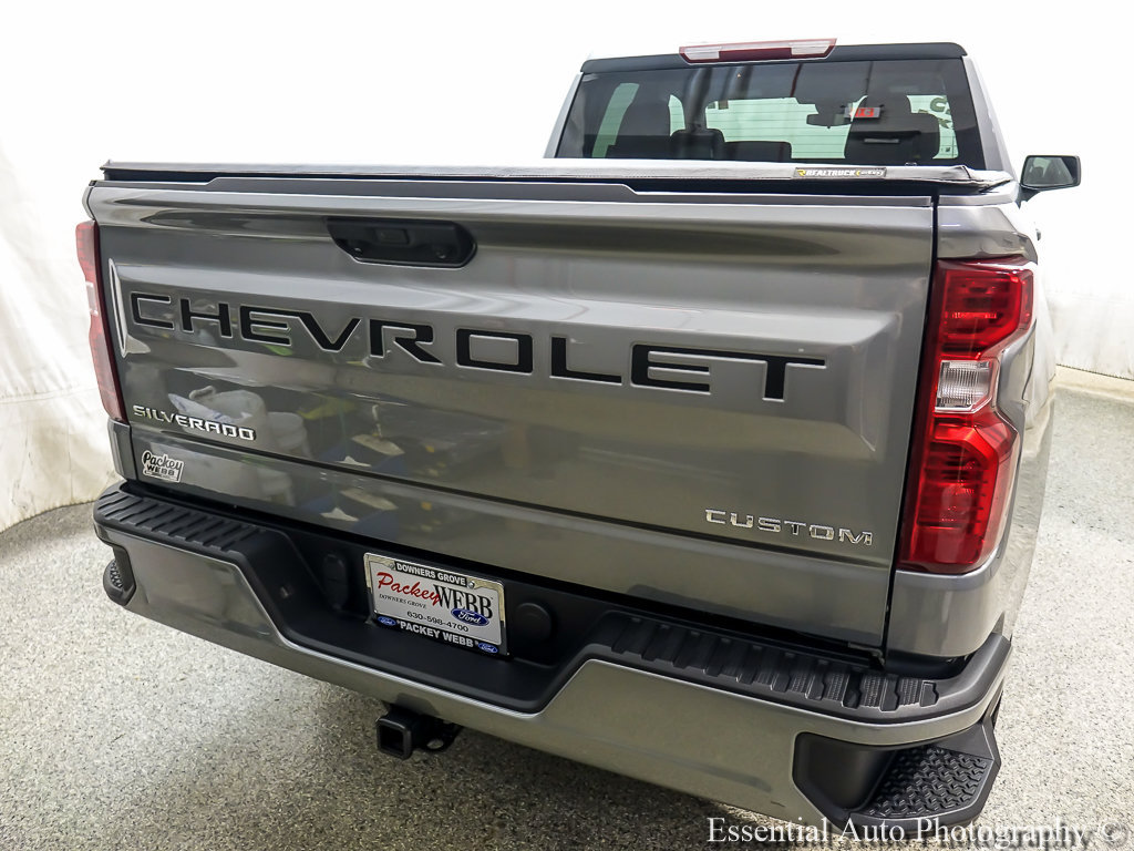 Used 2025 Chevrolet Silverado 1500 Custom w/ Turbomax Blackout Package AWD/4WD image 6