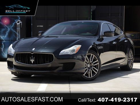 Used 2015 Maserati Quattroporte S Q4 AWD/4WD image 1