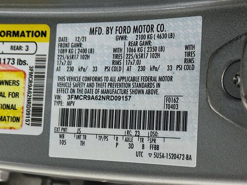 Used 2022 Ford Bronco Sport AWD/4WD image 29