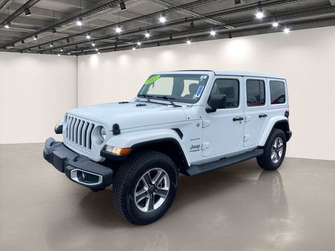 Used 2021 Jeep Wrangler Unlimited Sahara w/ Safety Group AWD/4WD image 3