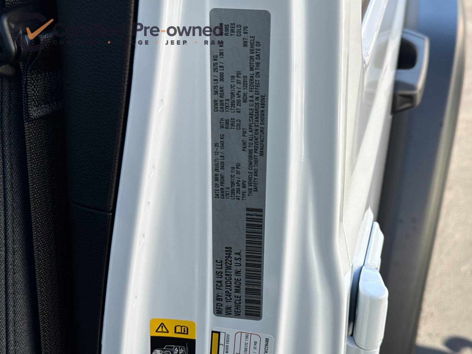 Used 2026 Jeep Wrangler Unlimited Sport AWD/4WD image 29