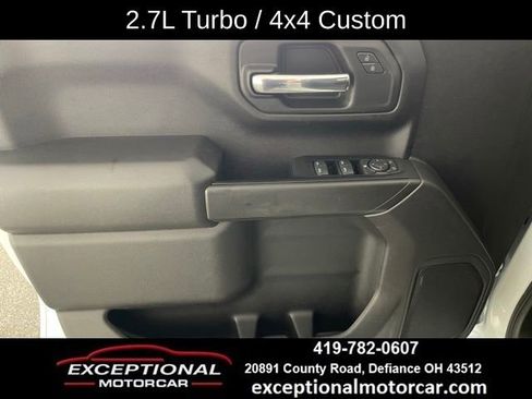 Used 2023 Chevrolet Silverado 1500 Custom w/ LPO, Dark Essentials Package AWD/4WD image 35