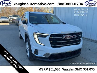New 2026 GMC Acadia Elevation