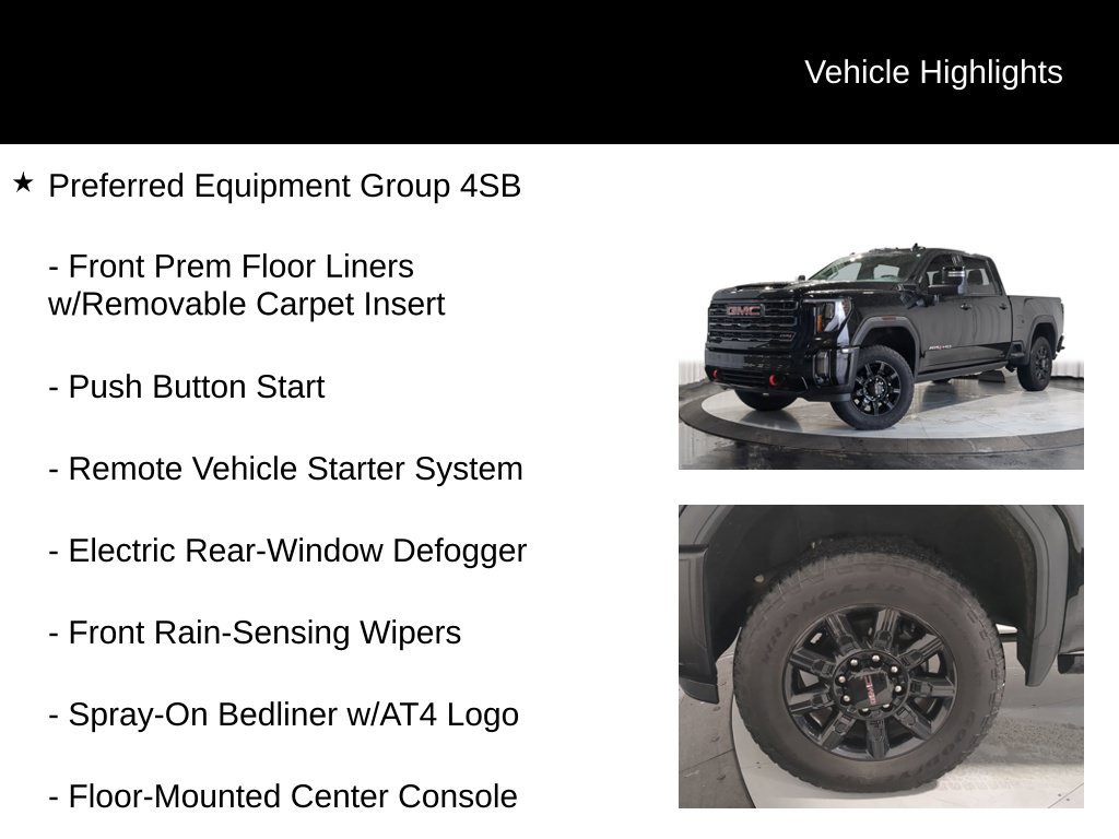 Used 2024 GMC Sierra 2500 AT4 w/ AT4 Premium Plus Package AWD/4WD image 13