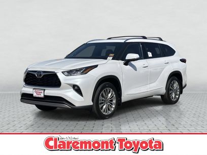 New 2025 Toyota Highlander Platinum