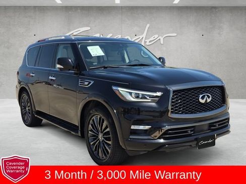 Used 2021 INFINITI QX80 Premium Select w/ Cargo Package AWD/4WD image 2
