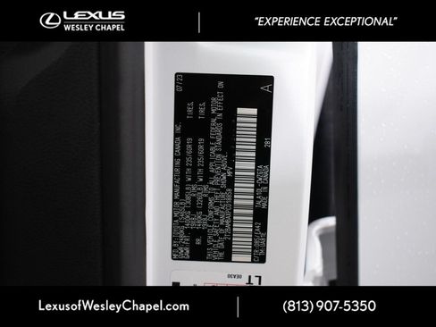 Used 2023 Lexus RX 350 Premium w/ Cold Area Package FWD image 11