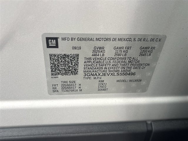 Used 2020 Chevrolet Equinox LT w/ Driver Convenience Package FWD image 32