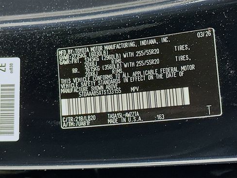 New 2026 Toyota Grand Highlander AWD image 34