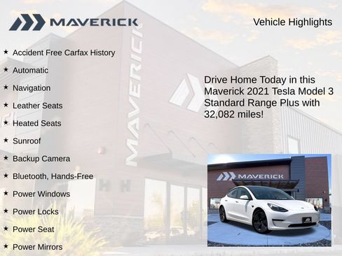 Used 2021 Tesla Model 3 Standard Range Plus RWD image 5