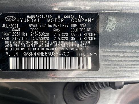 Used 2022 Hyundai Palisade SEL w/ Premium Package FWD image 33