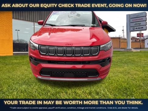 Used 2022 Jeep Compass Limited w/ (RED) Package AWD/4WD image 2