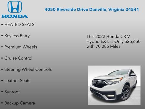 Used 2022 Honda CR-V EX-L image 7